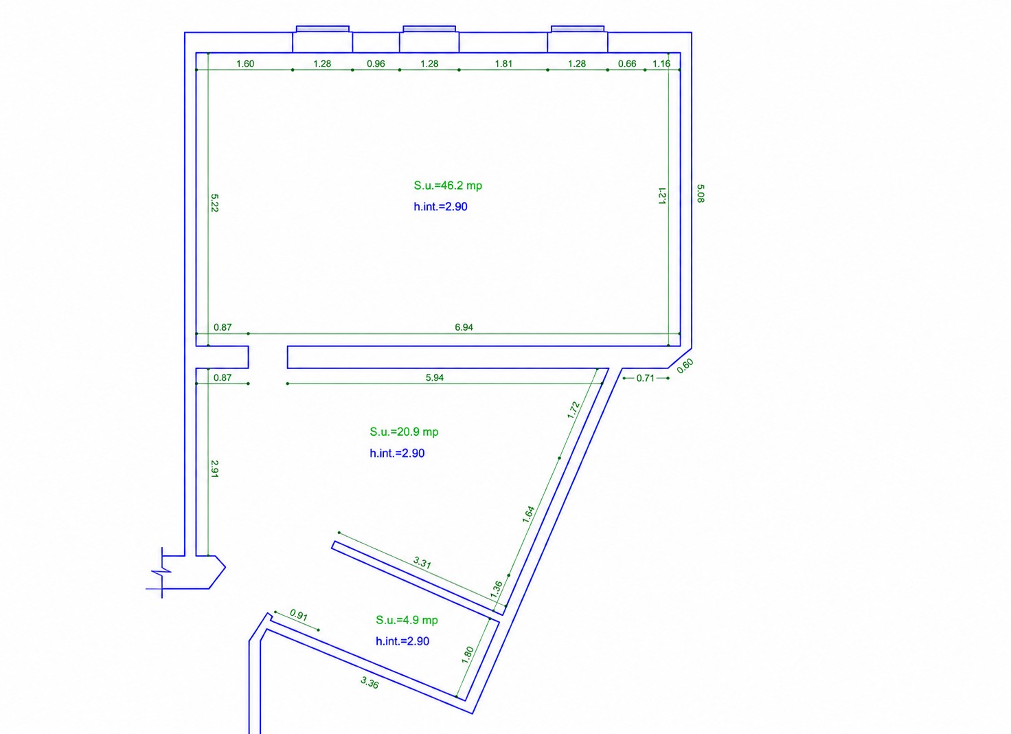 7_Spatiu pentru birou - Cabinet - Str. Primariei - DEMISOL - 89 000 €