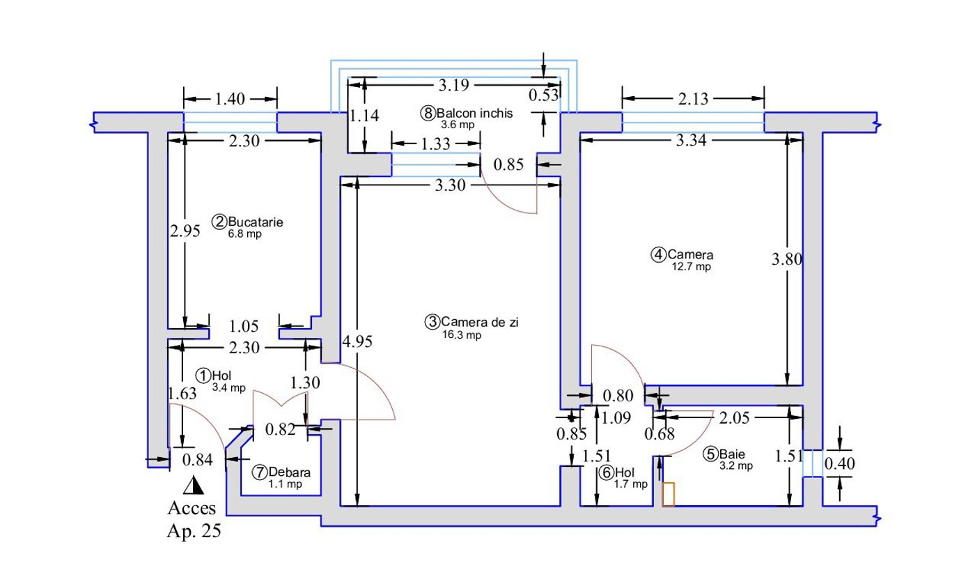 8_Apartament cu 2 camere - Rogerius -IMOBIHOR - 94 900 €