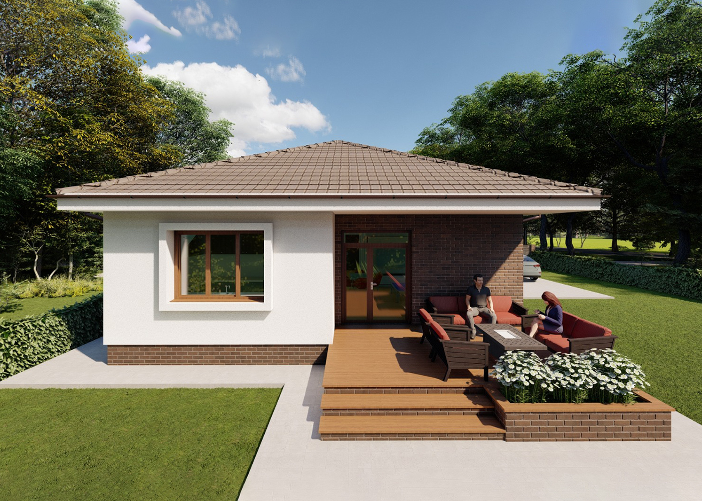 2_Casa plan parter - Constructie noua - Osorhei - 144.900 €