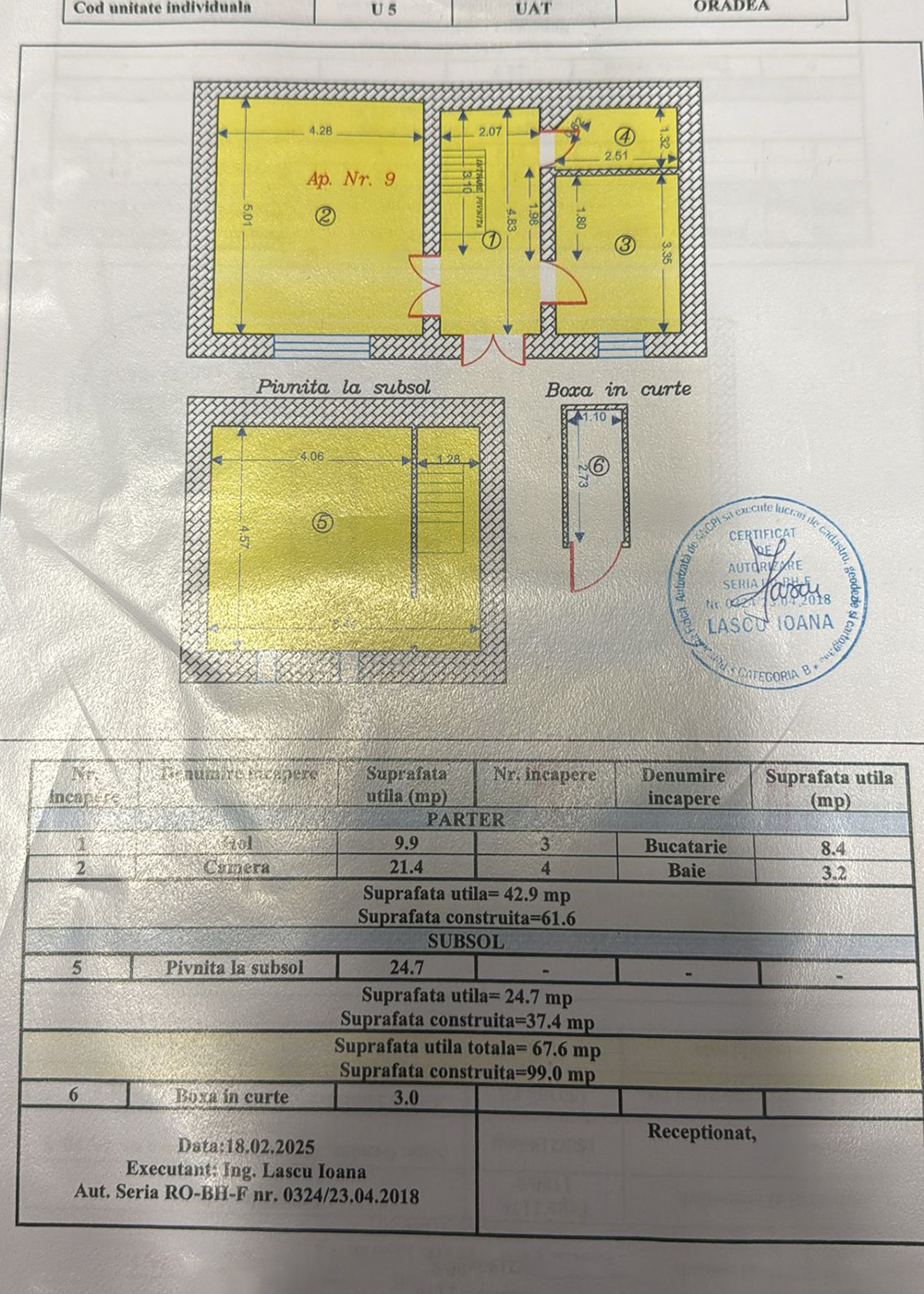 8_Apartament cu o camera in curte comuna in inima orasului - IMOBIHOR 