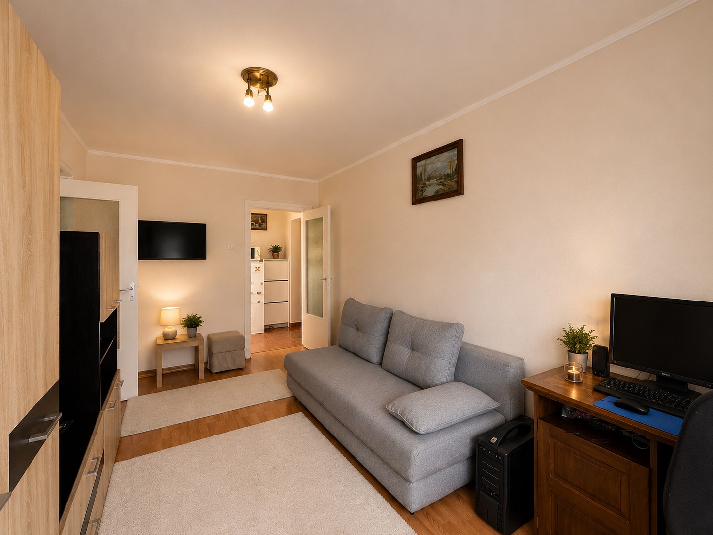 2_Apartament cu 2 camere - etajul 3 - Complet renovat - 64.900 €